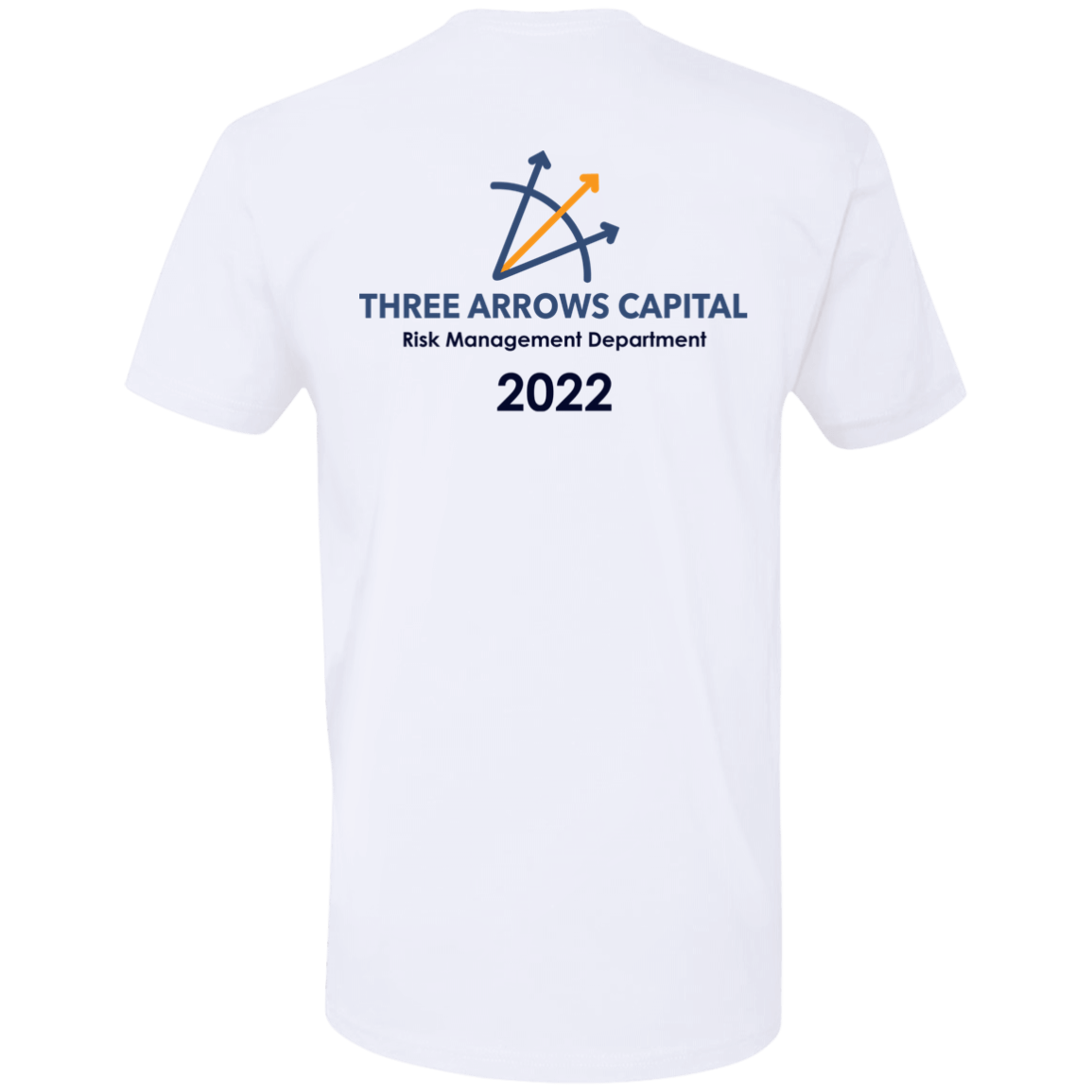 [Back]Three Arrows Capital Risk Management Department 2022 Premium SS T-Shirt