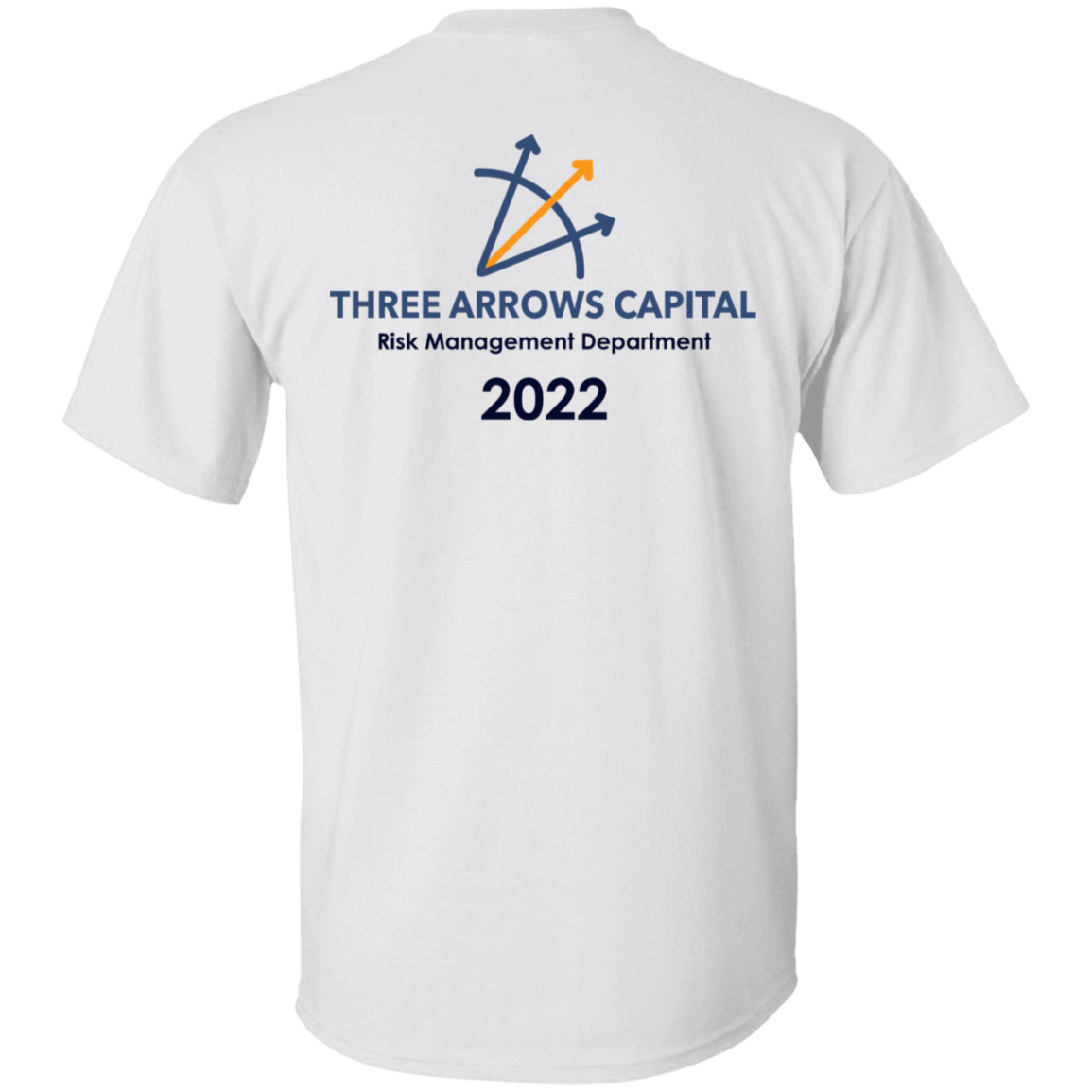 [Back]Three Arrows Capital Risk Management Department 2022 Shirt
