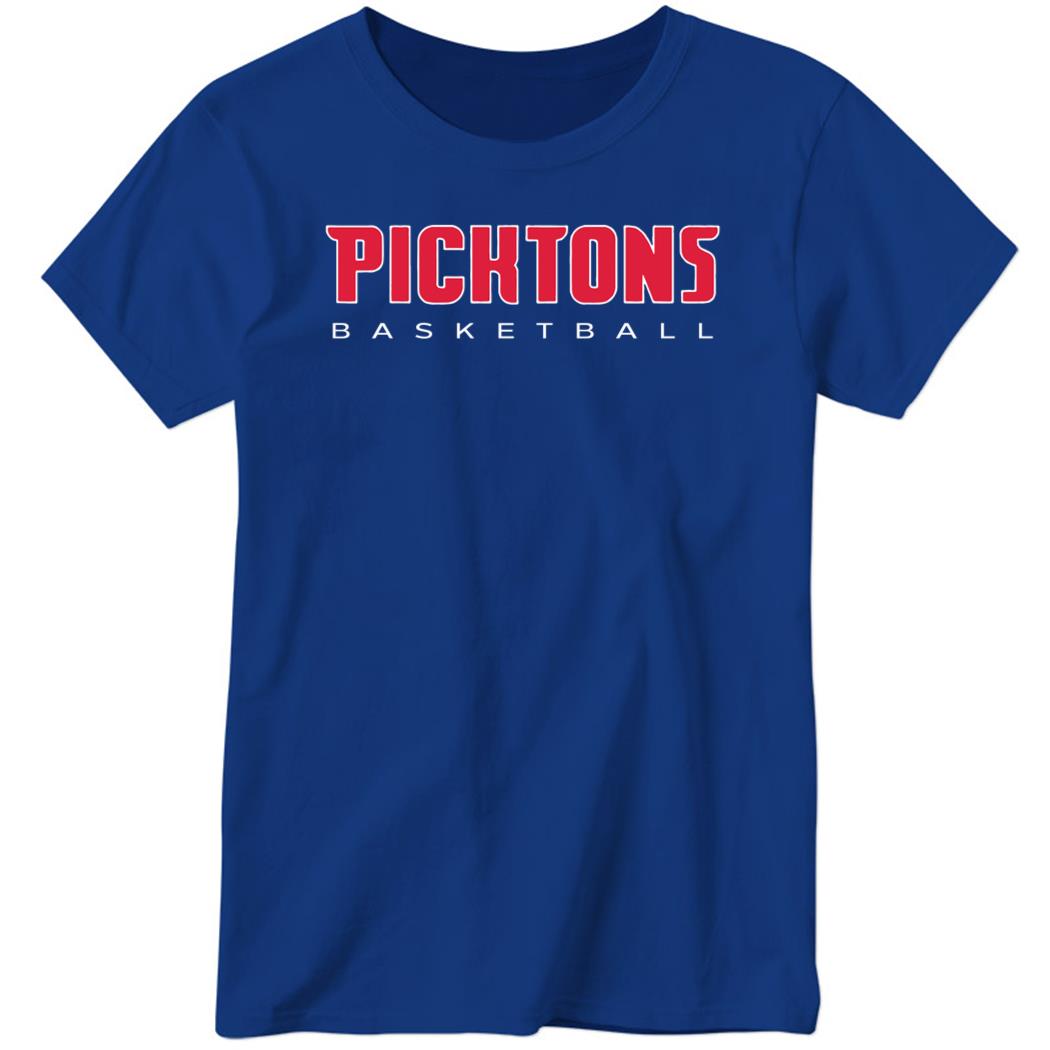 Barstool Picktons Basketball Ladies Boyfriend Shirt
