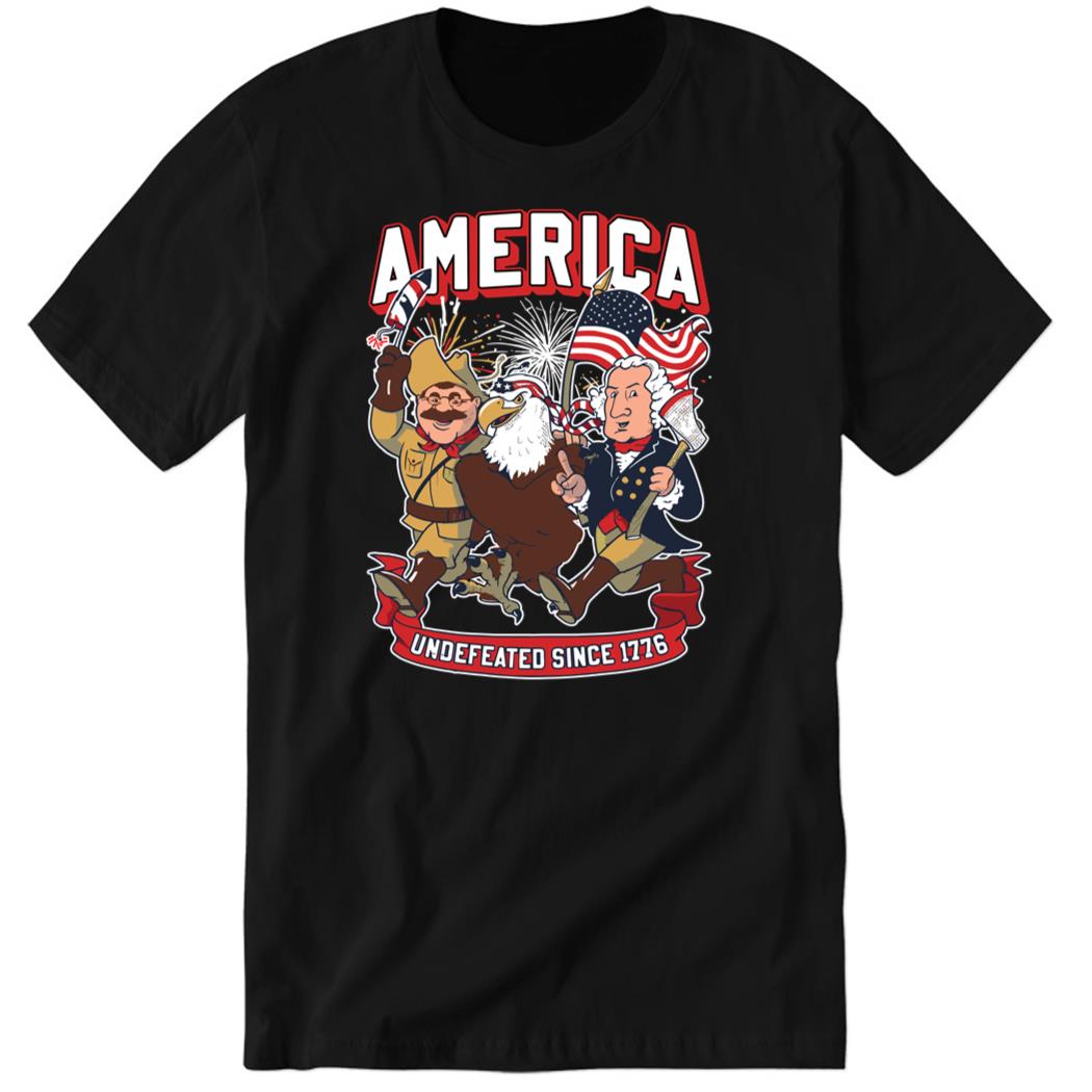 Barstool Undefeated Since 1776 Premium SS T-Shirt