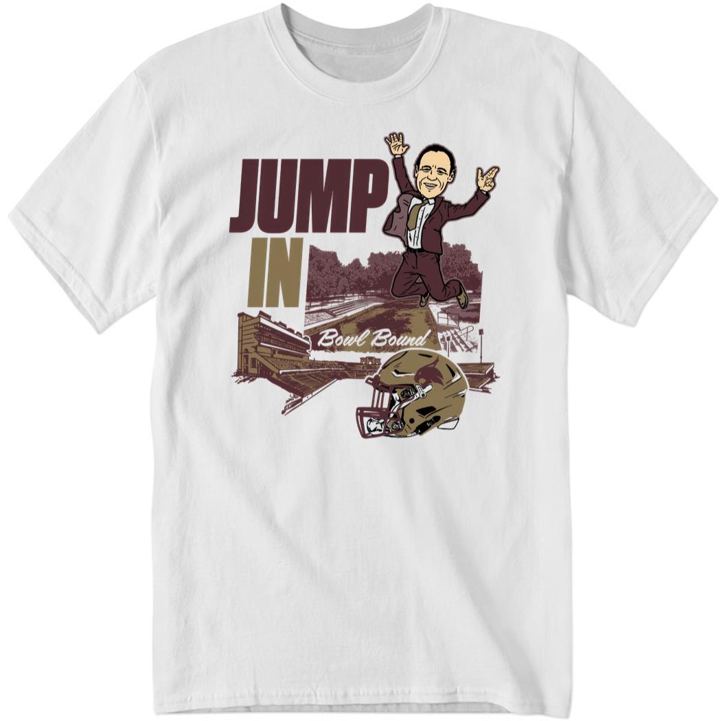 Texas State Football Bowl Bound Jump In Shirt