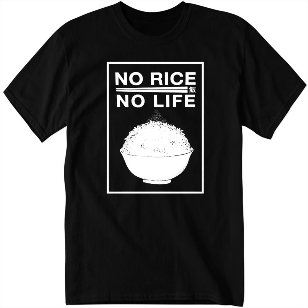 BuffBunnyMika No Rice No Life Shirt