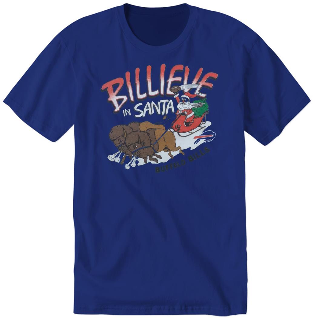 Buffalo Bills Billeve In Santa Christmas Premium SS Shirt