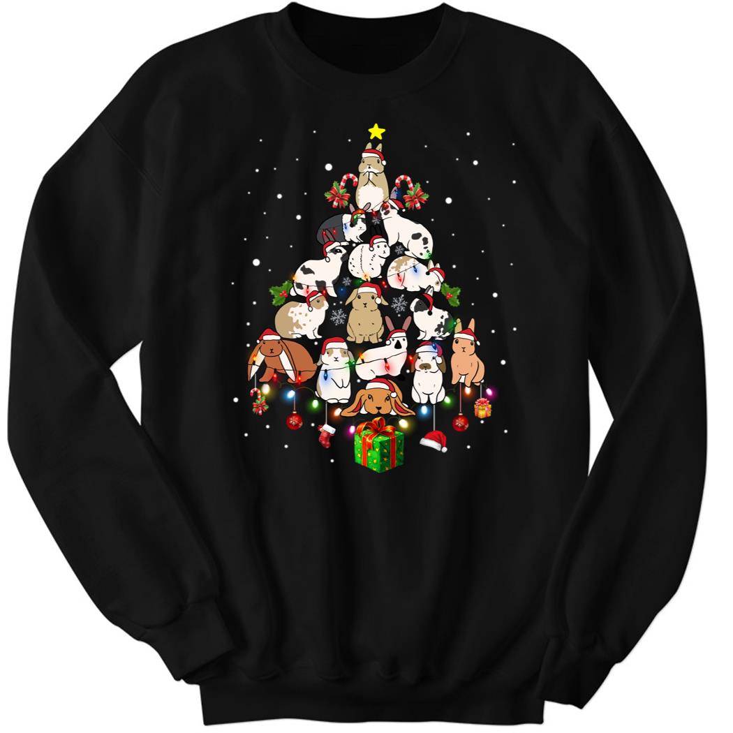 Bunny Christmas Tree 2022 Sweatshirt