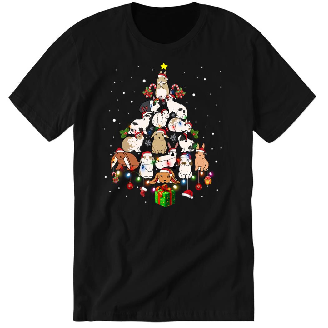 Bunny Christmas Tree 2022 Premium SS T-Shirt