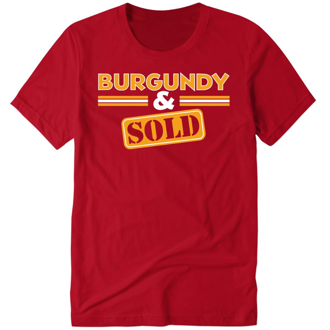 Burgundy & Sold Premium SS Shirt