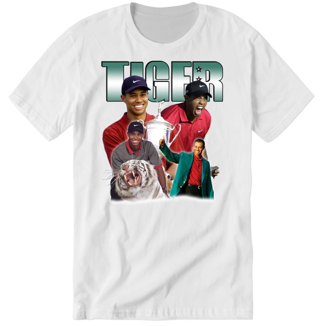 Celtics Jayson Tatum rocks Tiger Woods Premium SS T-Shirt