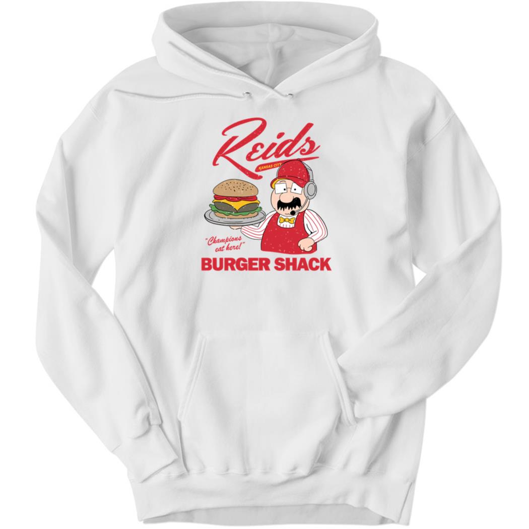 Champions Eat Here Burger Shack Hoodie