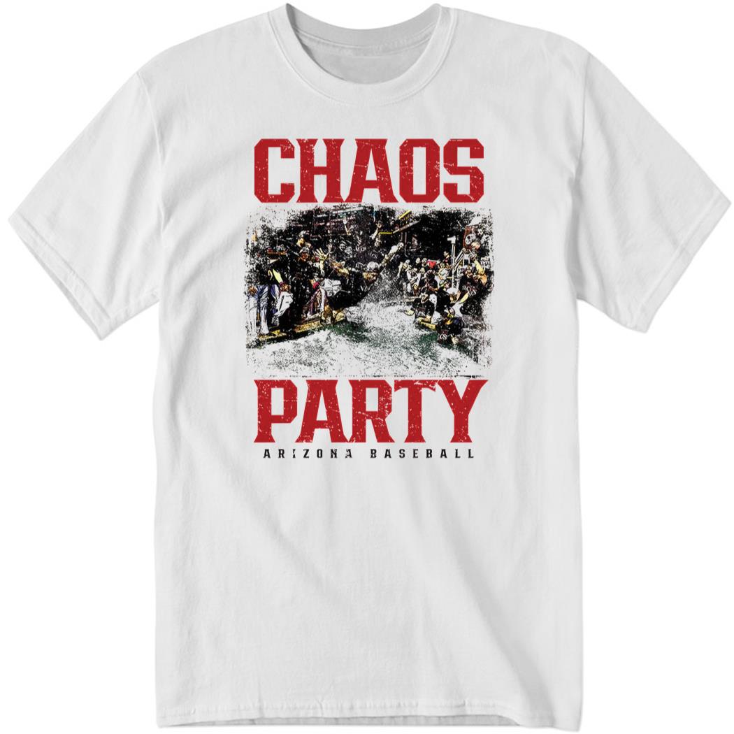 Chaos Party Arizona Baseball Rally Shirt