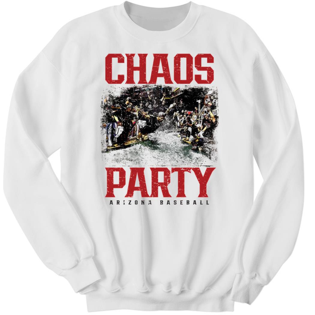 Chaos Party Arizona Baseball Rally Sweatshirt