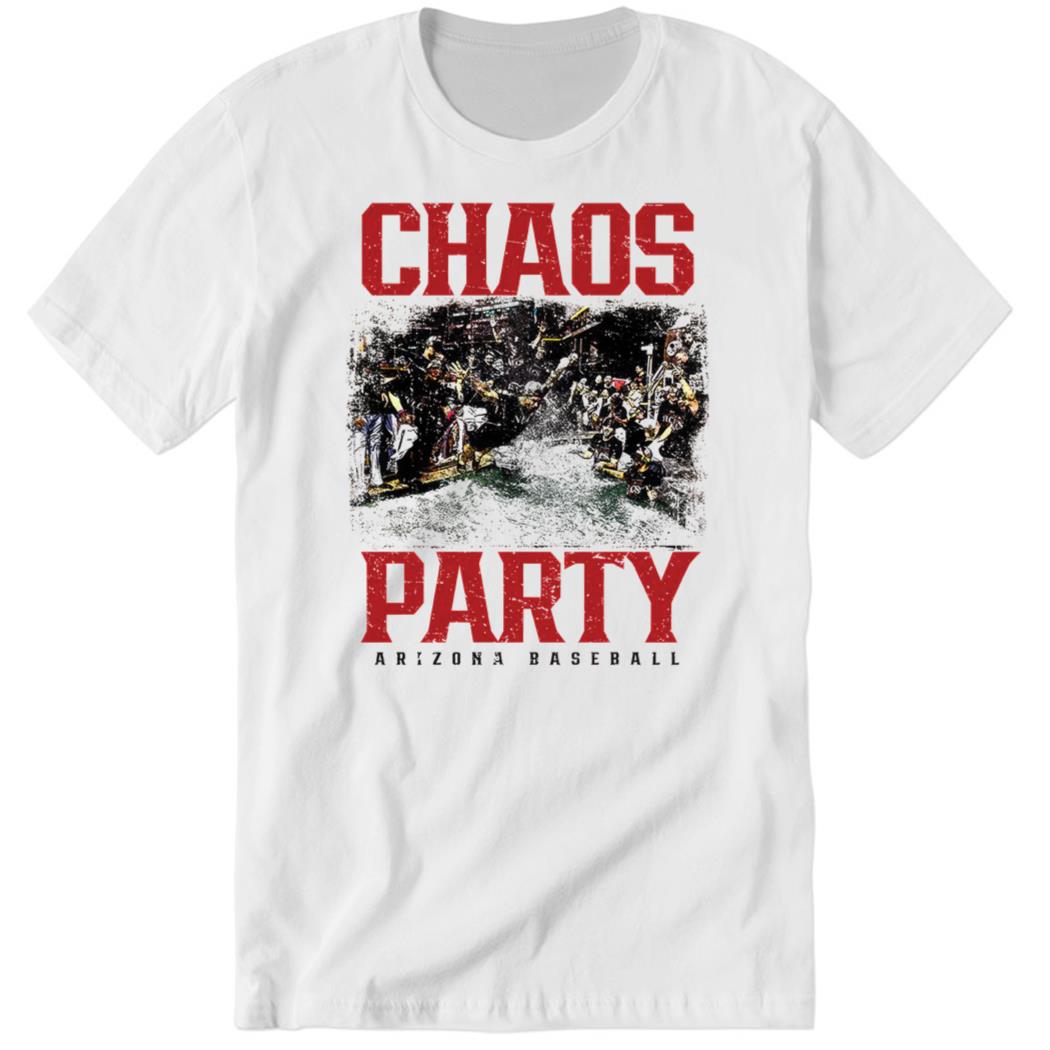 Chaos Party Arizona Baseball Rally Premium SS Shirt