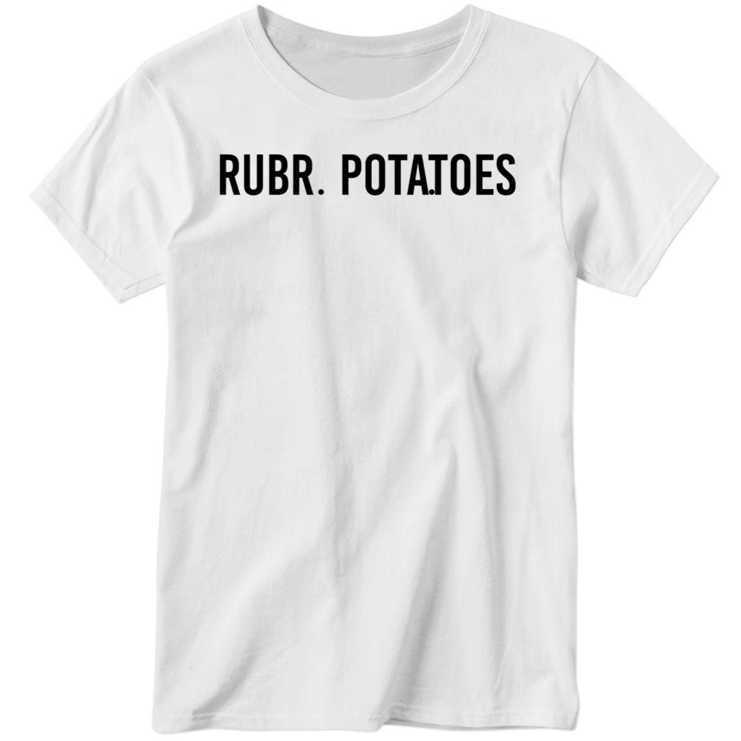 Charlie Puth Ruby Potatoes Ladies Boyfriend Shirt