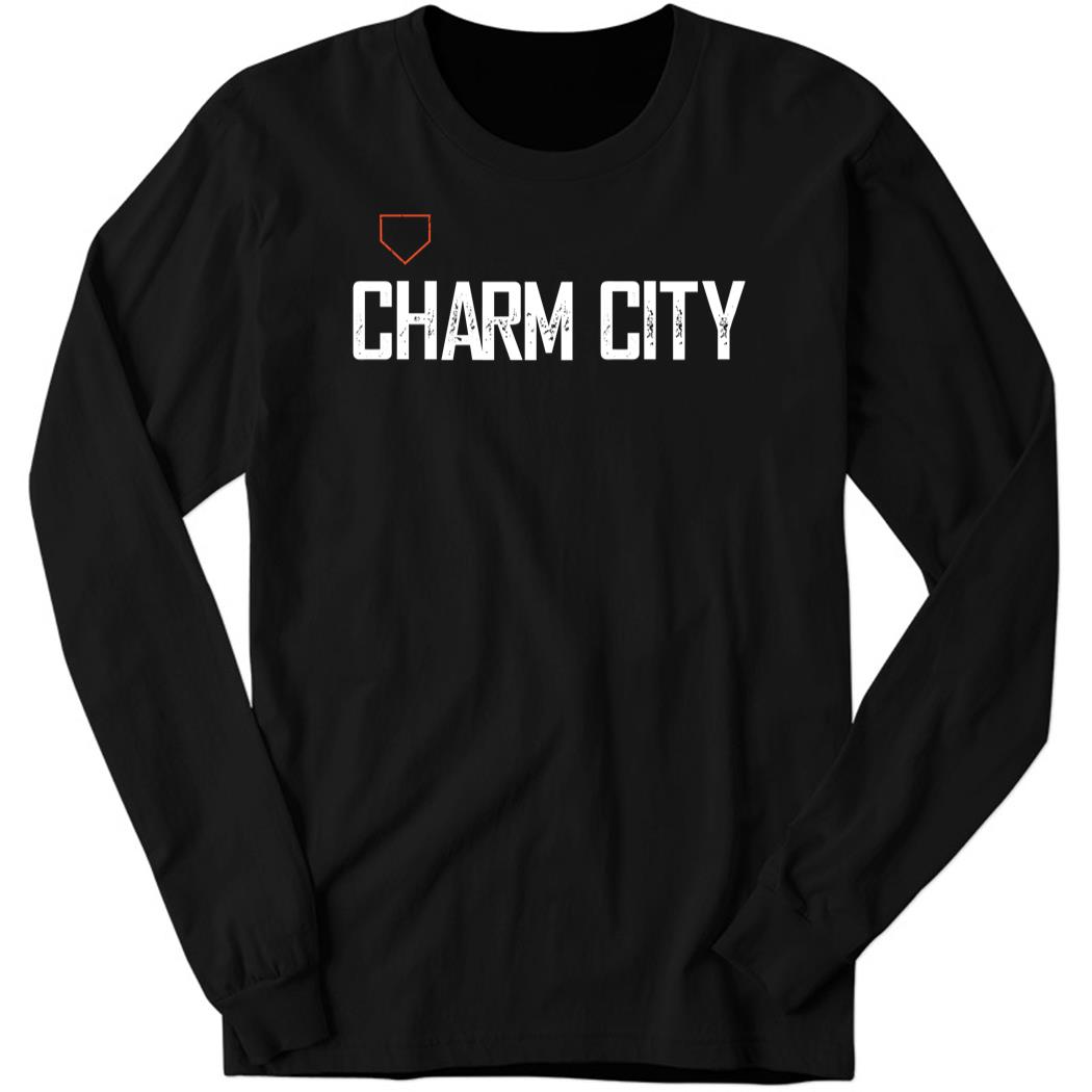 Charm City Black Long Sleeve Shirt