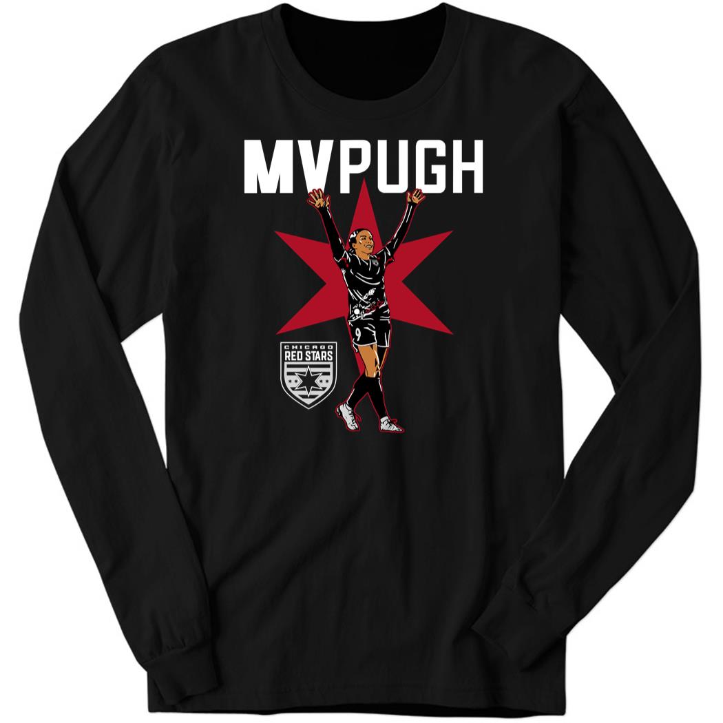 Chicago Red Stars Mallory Pugh MVPUGH Long Sleeve Shirt