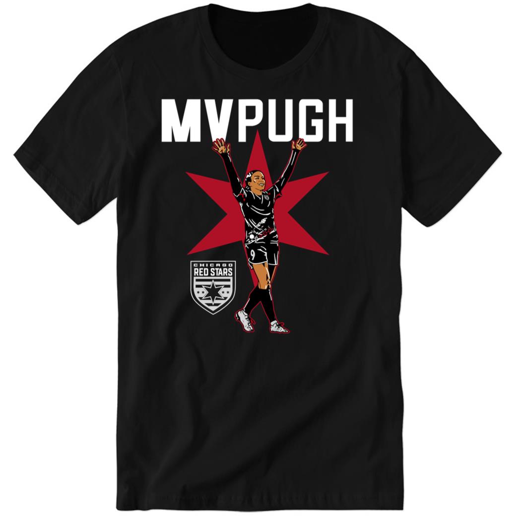 Chicago Red Stars Mallory Pugh MVPUGH Premium SS T-Shirt