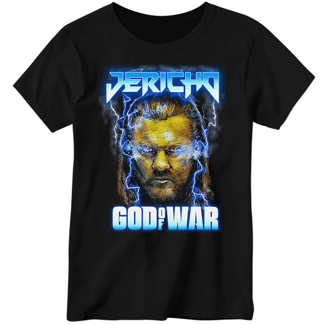 Chris Jericho God Of War Ladies Boyfriend Shirt