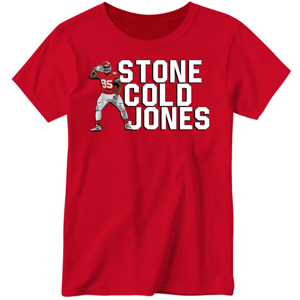 Chris Jones Stone Cold Jones Ladies Boyfriend Shirt
