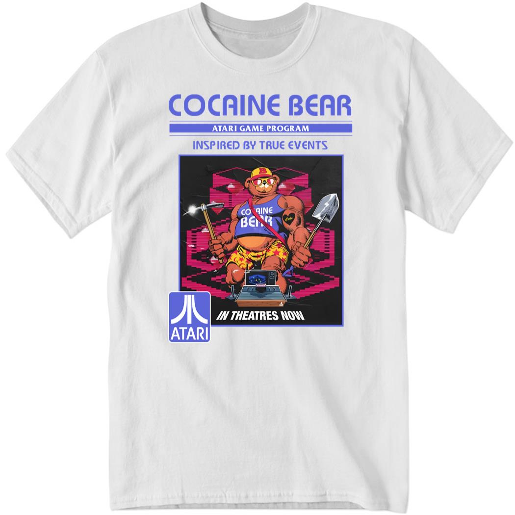 Cocaine Bear 2 White Shirt
