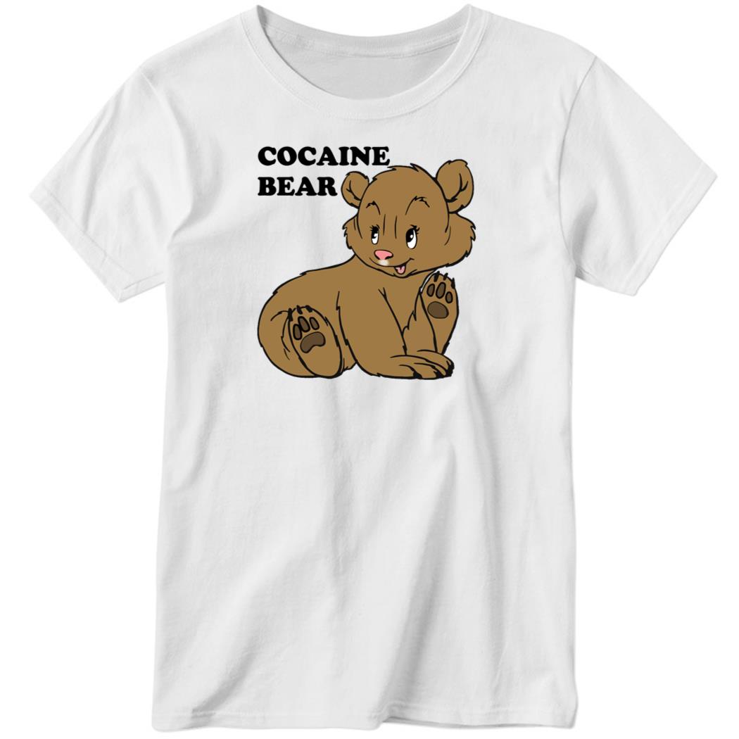 Cocaine Bear 2 Ladies Boyfriend Shirt