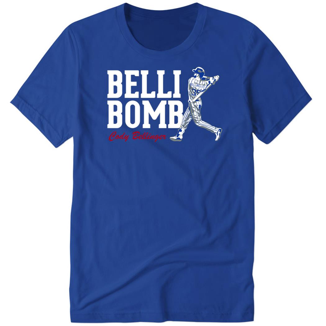 Cody Bellinger Belli-bomb Chicago Swing Premium SS T-Shirt