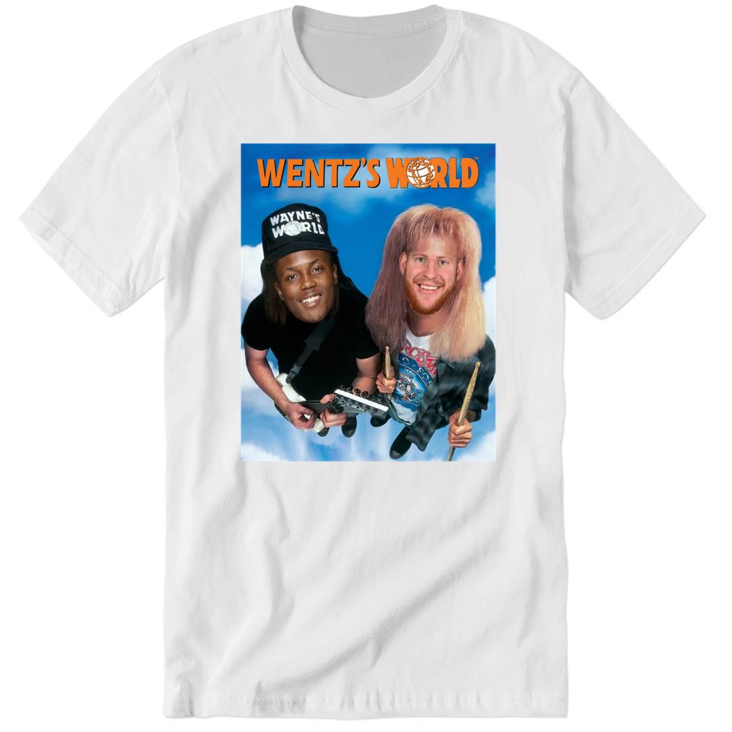 Commanders Wentz’s World Terry McLaurin And Carson Wentz Premium SS T-Shirt