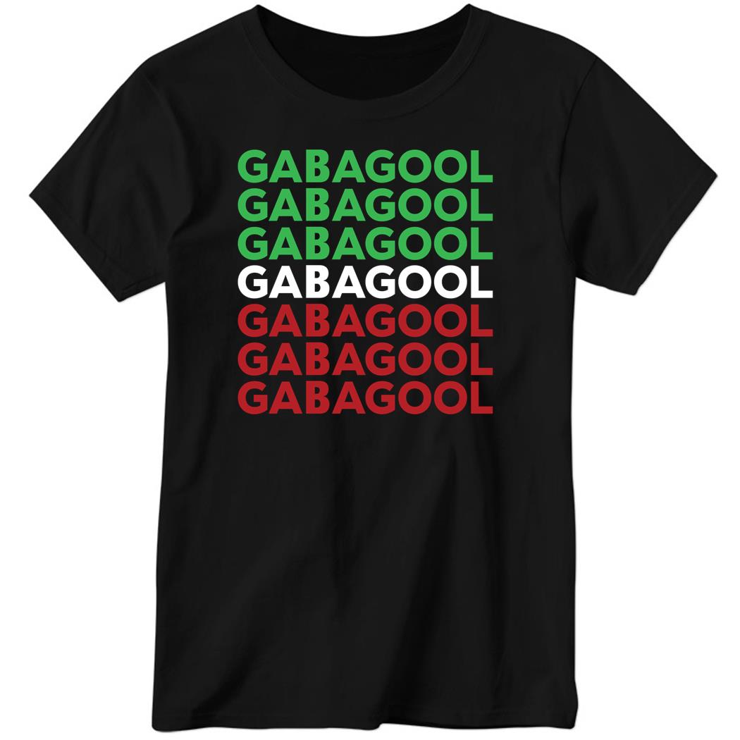 Conner Burks Gabagool Gabagool Gabagool Ladies Boyfriend Shirt