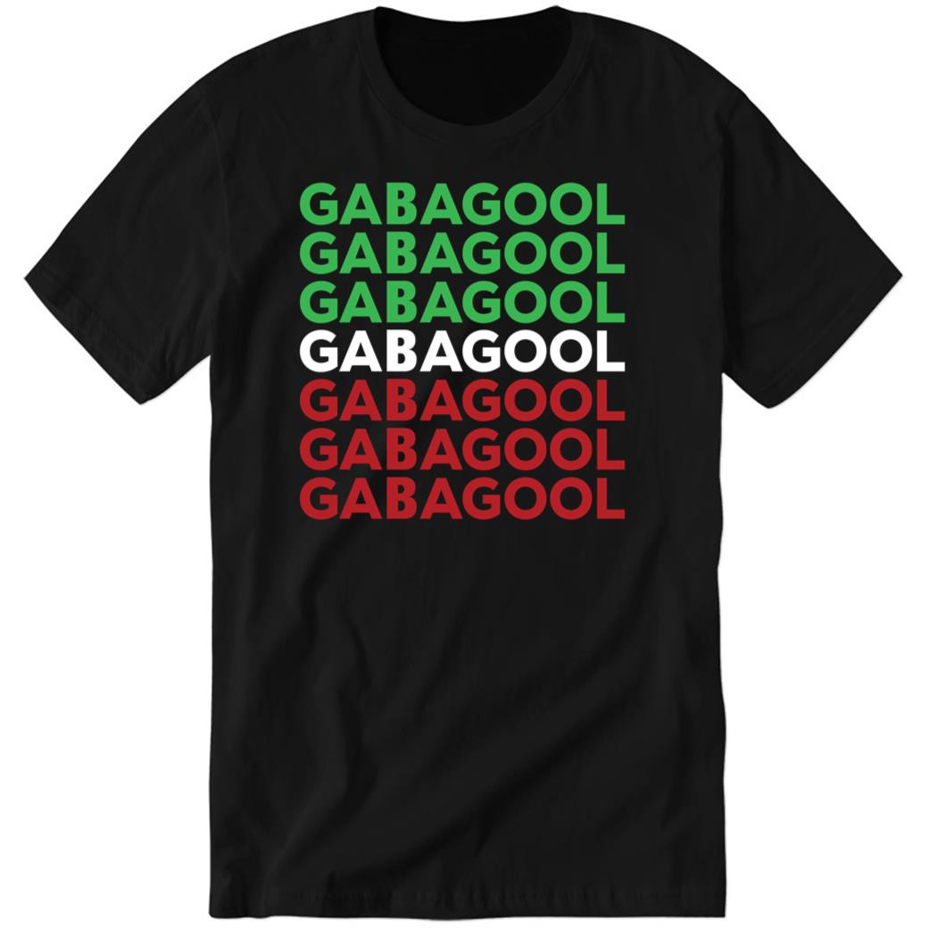 Conner Burks Gabagool Gabagool Gabagool Premium SS Shirt
