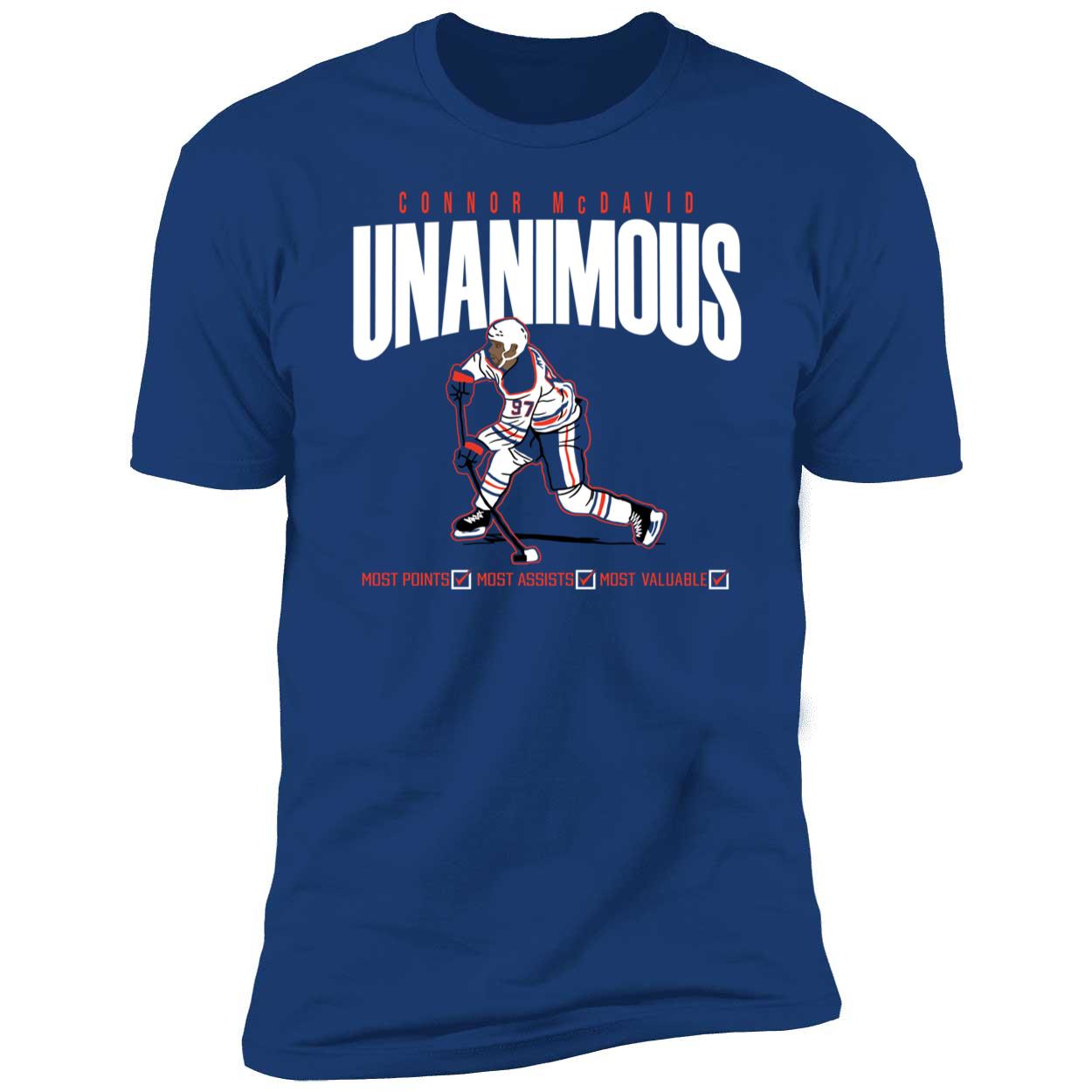 Connor Mcdavid Unanimous Premium SS T-Shirt