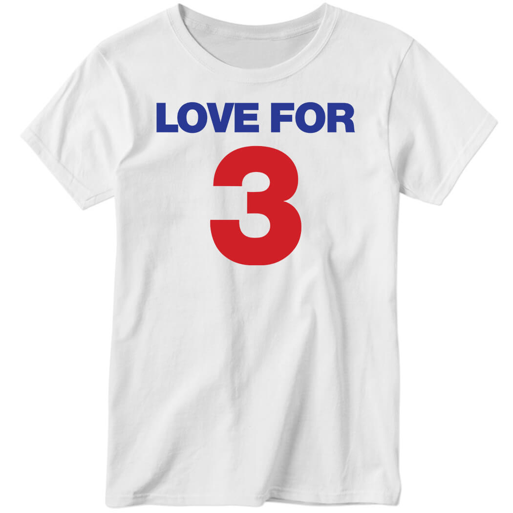 Damar Hamlin Love For 3 Ladies Boyfriend Shirt