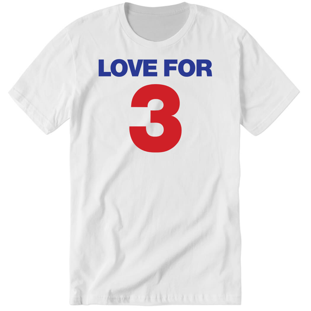 Damar Hamlin Love For 3 Premium SS T-Shirt