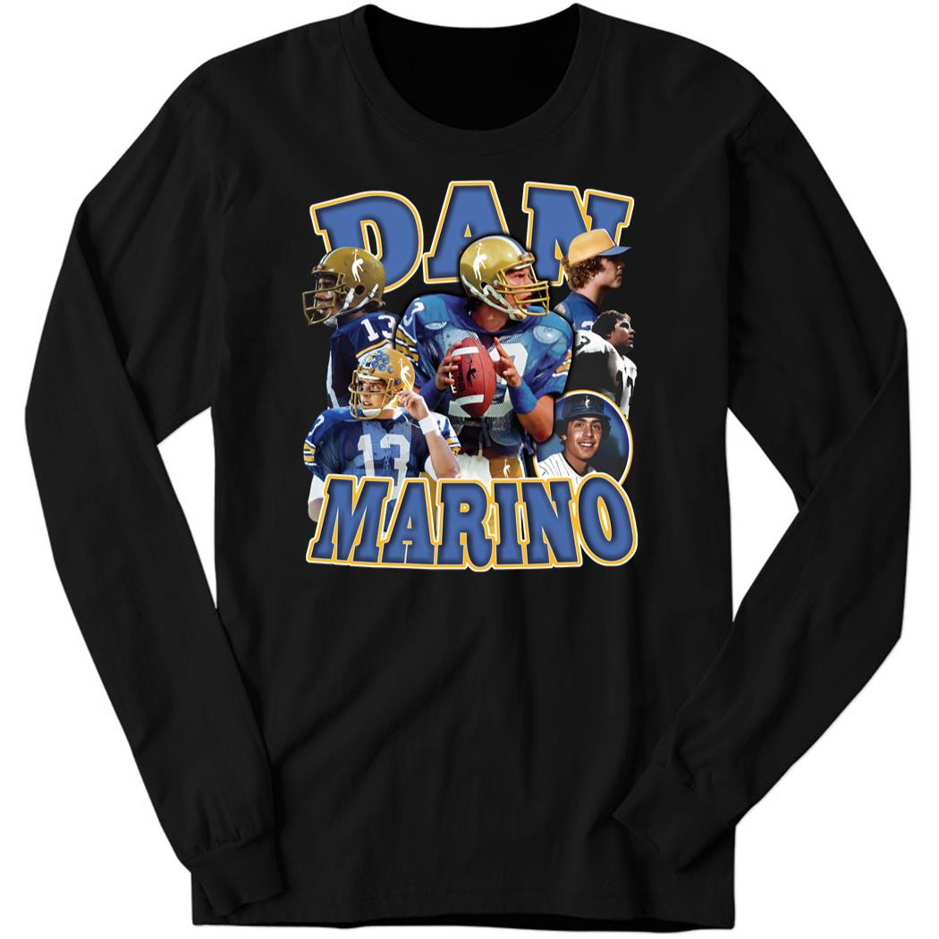 Dan Marino 13, Marino Pittsburgh Dreams Long Sleeve Shirt