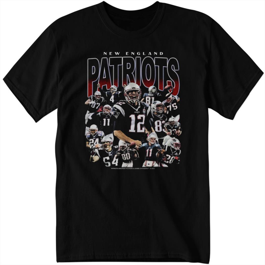Daniel Ekuale Wearing New England Patriots Greatest Players Shirt