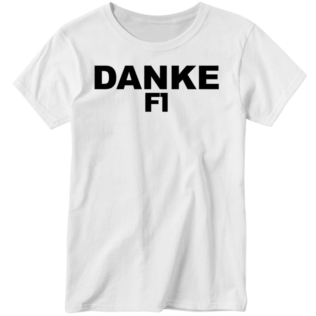 Danke F1 Ladies Boyfriend Shirt