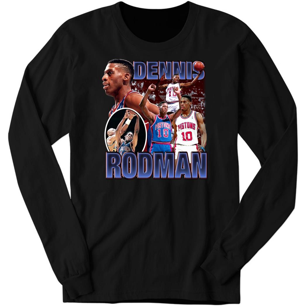 Dennis Rodman, Rodman Detroit Dreams Long Sleeve Shirt
