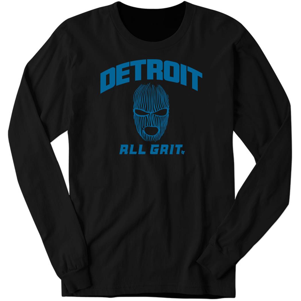 Detroit Ski Mask Long Sleeve Shirt