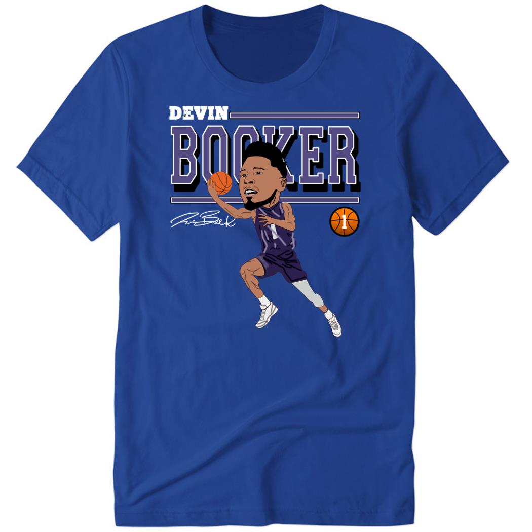 Devin Booker Cartoon SS T-Shirt