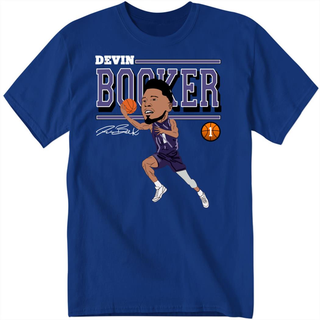 Devin Booker Cartoon Shirt