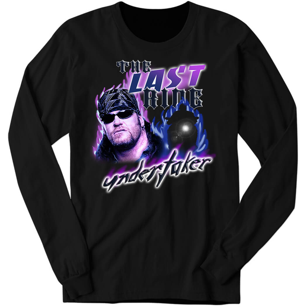 Devin Booker Undertaker The Last Ride Long Sleeve Shirt