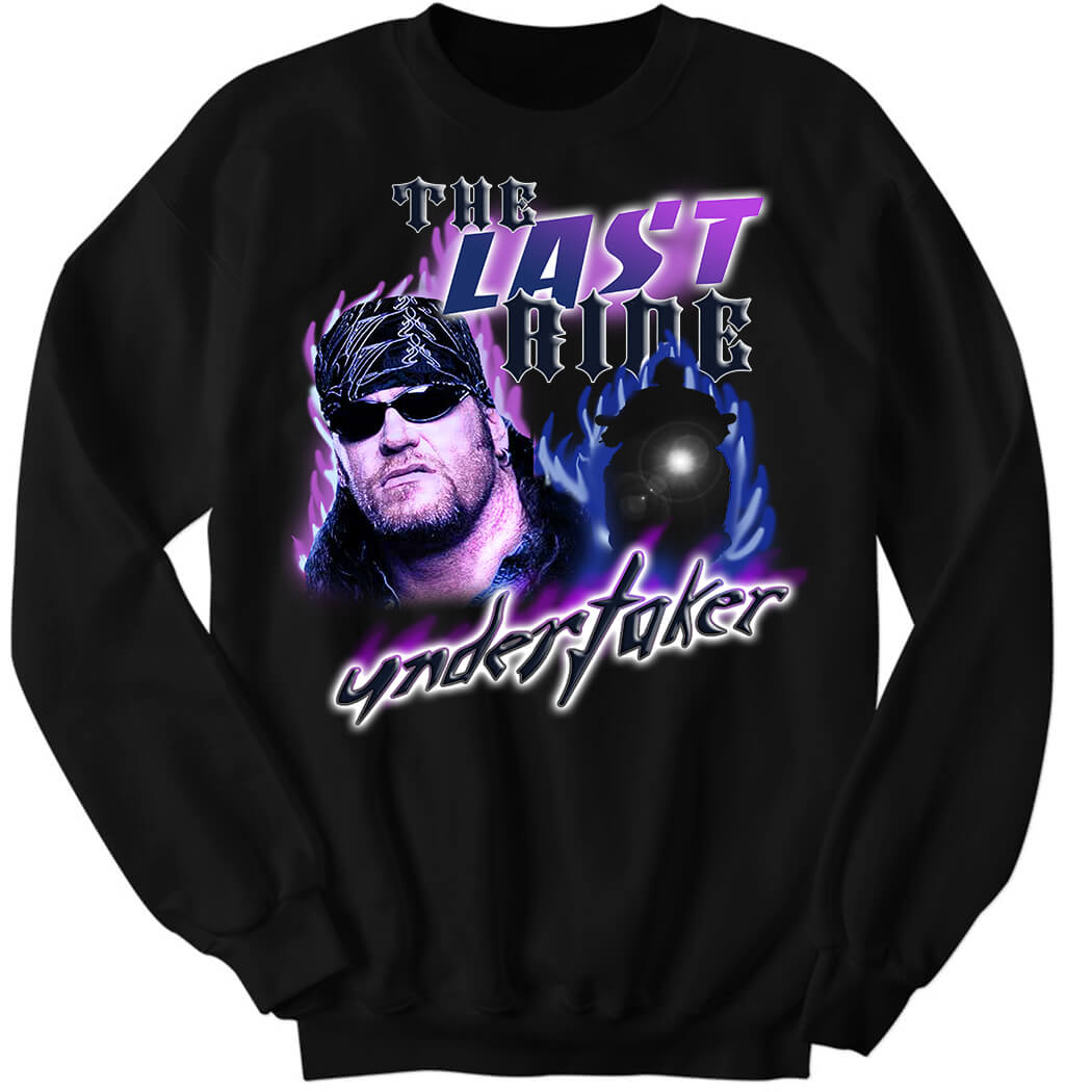 Devin Booker Undertaker The Last Ride Sweatshirt