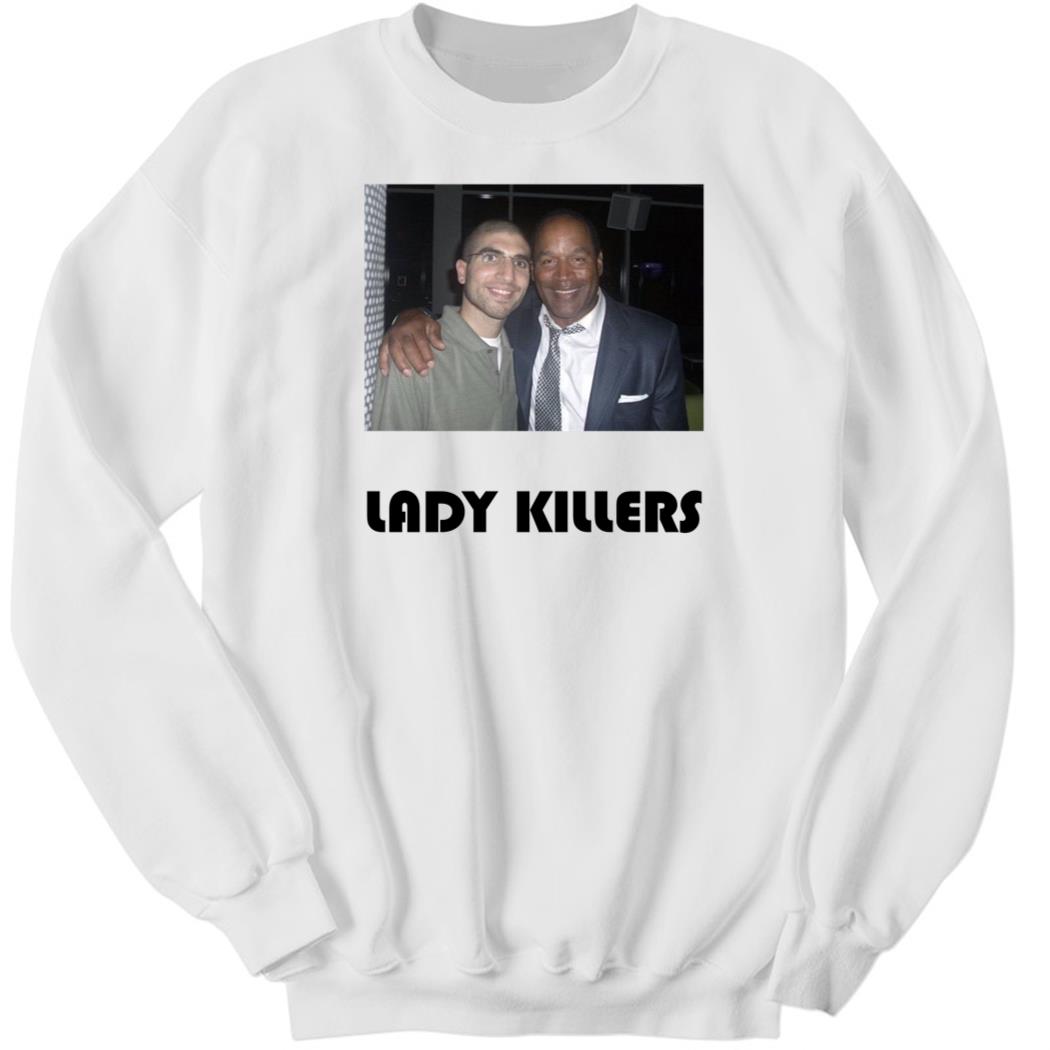 Dillon Danis Wears Lady Killers Sweatshirt