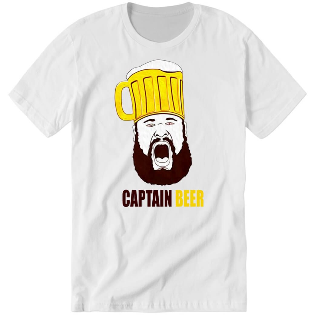 Dominic Grecco Captain Beer Logo Premium SS T-Shirt