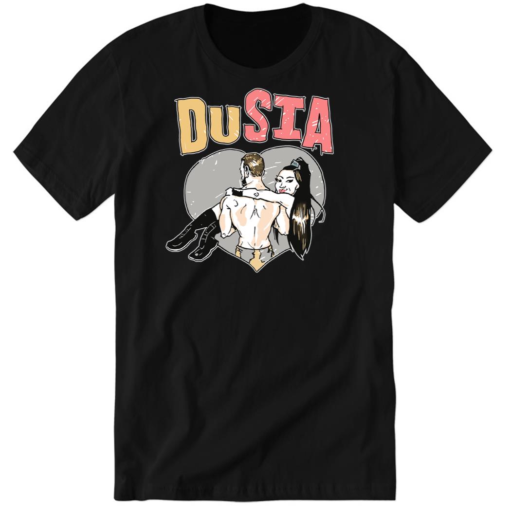 Duke Hudson and Persia Pirotta DuSia Premium SS T-Shirt