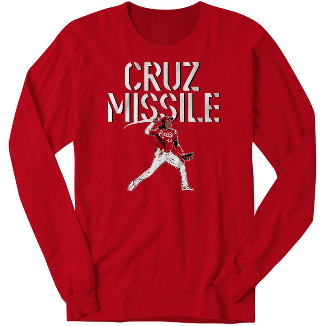 Elly De La Cruz Missile Long Sleeve Shirt