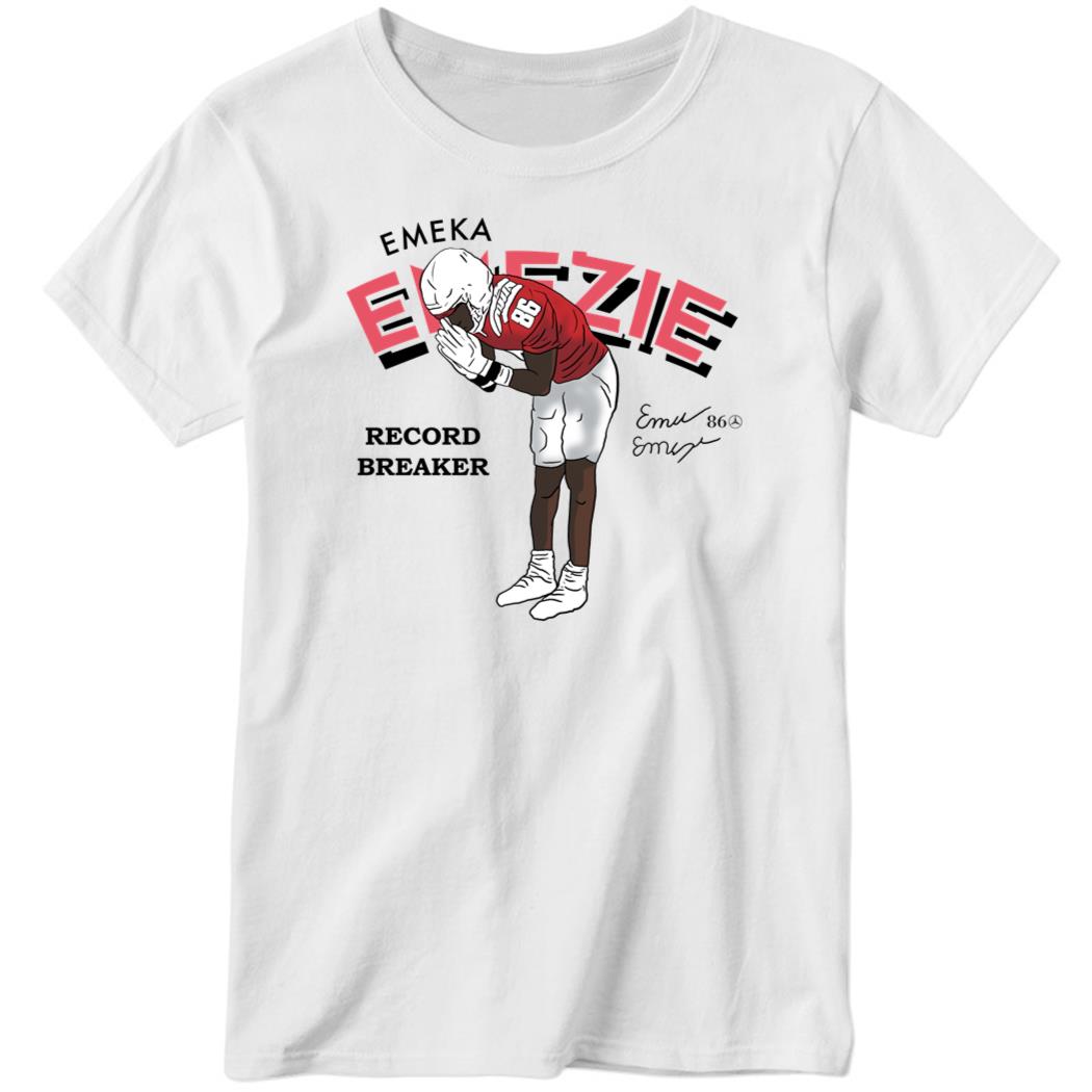 Emeka Emezie Record Breaker Ladies Boyfriend Shirt