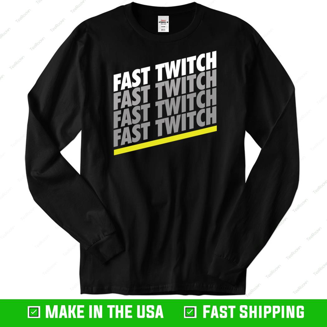 Fast Twitch Fast Twitch Fast Twitch Long Sleeve Shirt