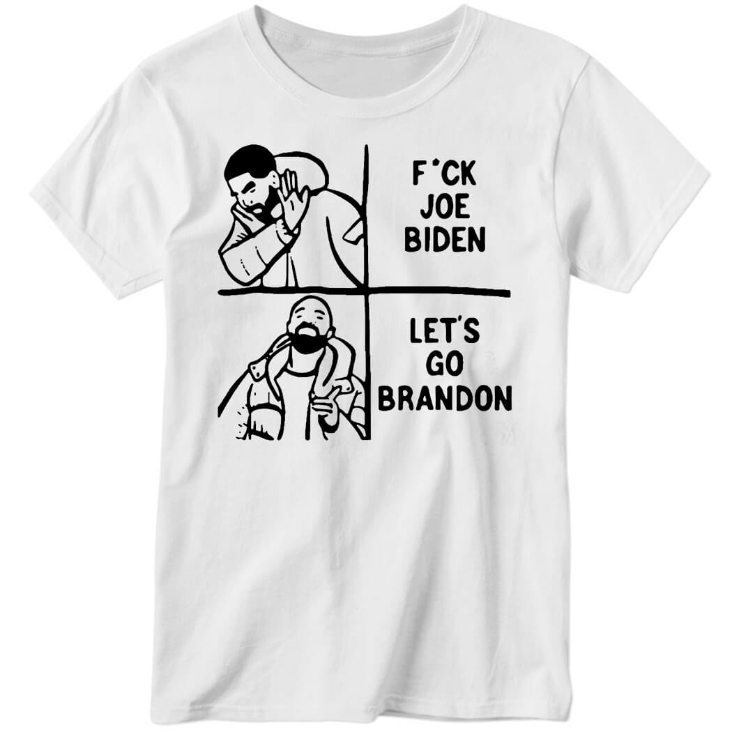 F*ck Joe Biden Let’s Go Brandon Meme Ladies Boyfriend Shirt