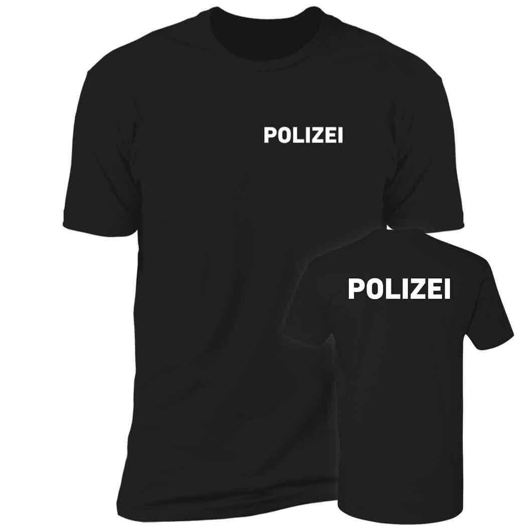 [Font+Back] Polizei Premium SS T-Shirt