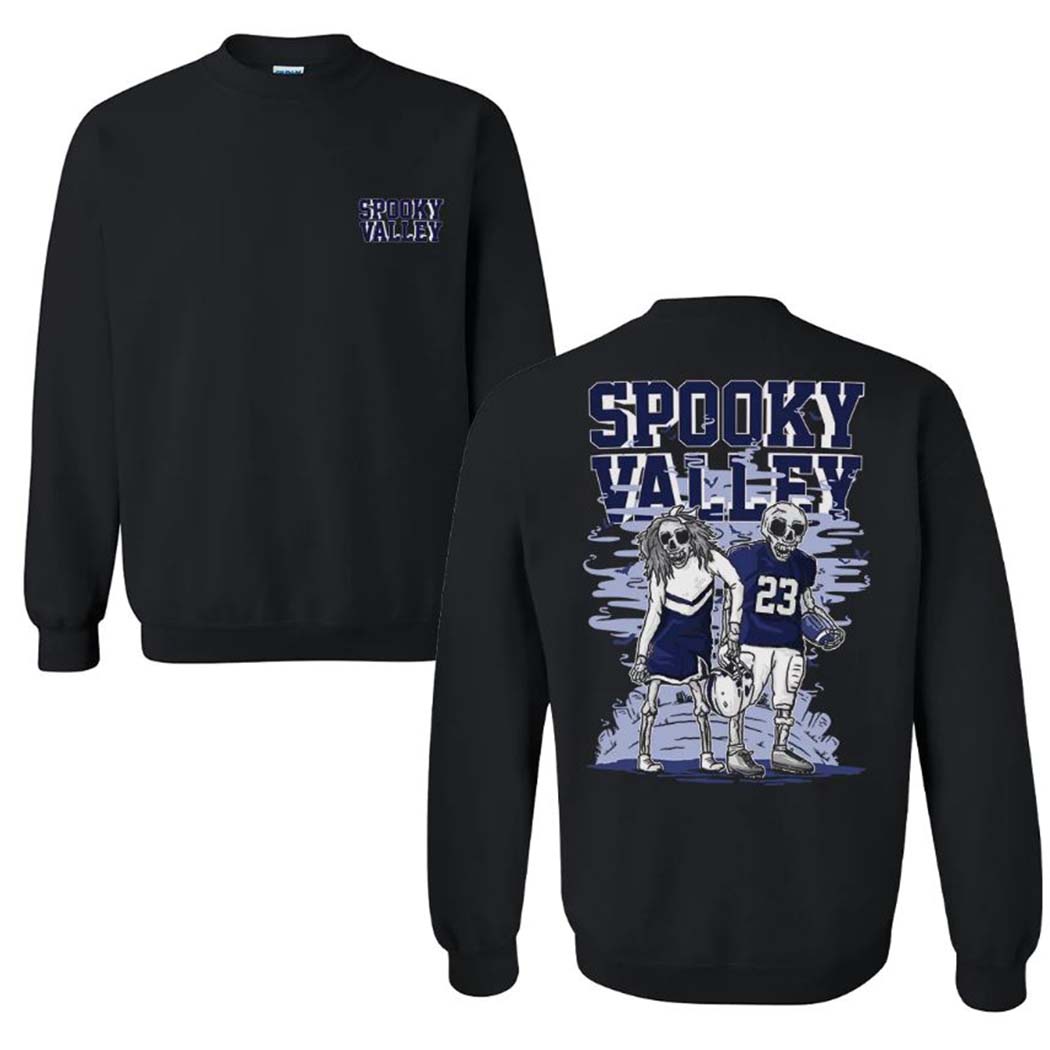 [Front+Back] Barstool Spooky Valley Shirt