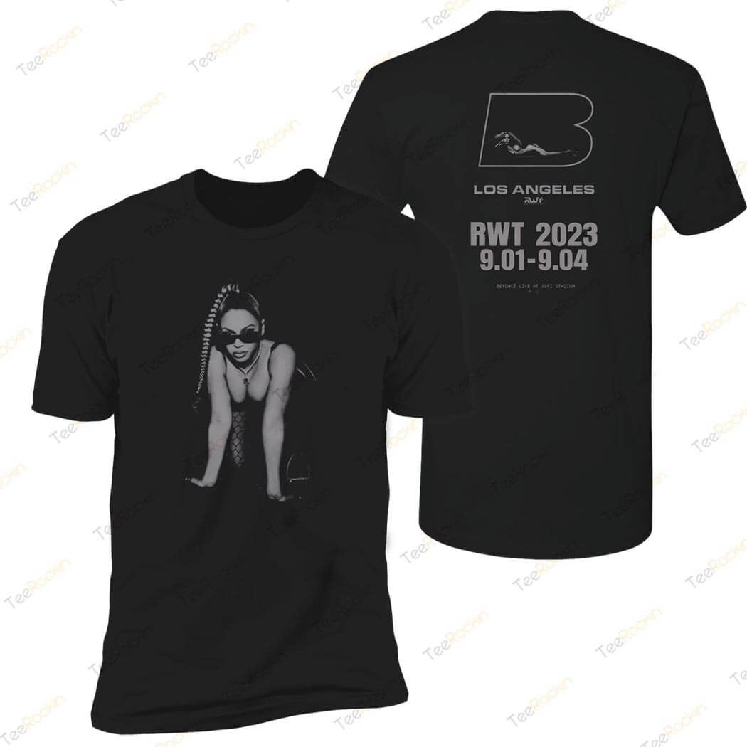 [Front+Back] Beyonce Los Angeles Renaissance World Tour 2023 Premium SS T-Shirt