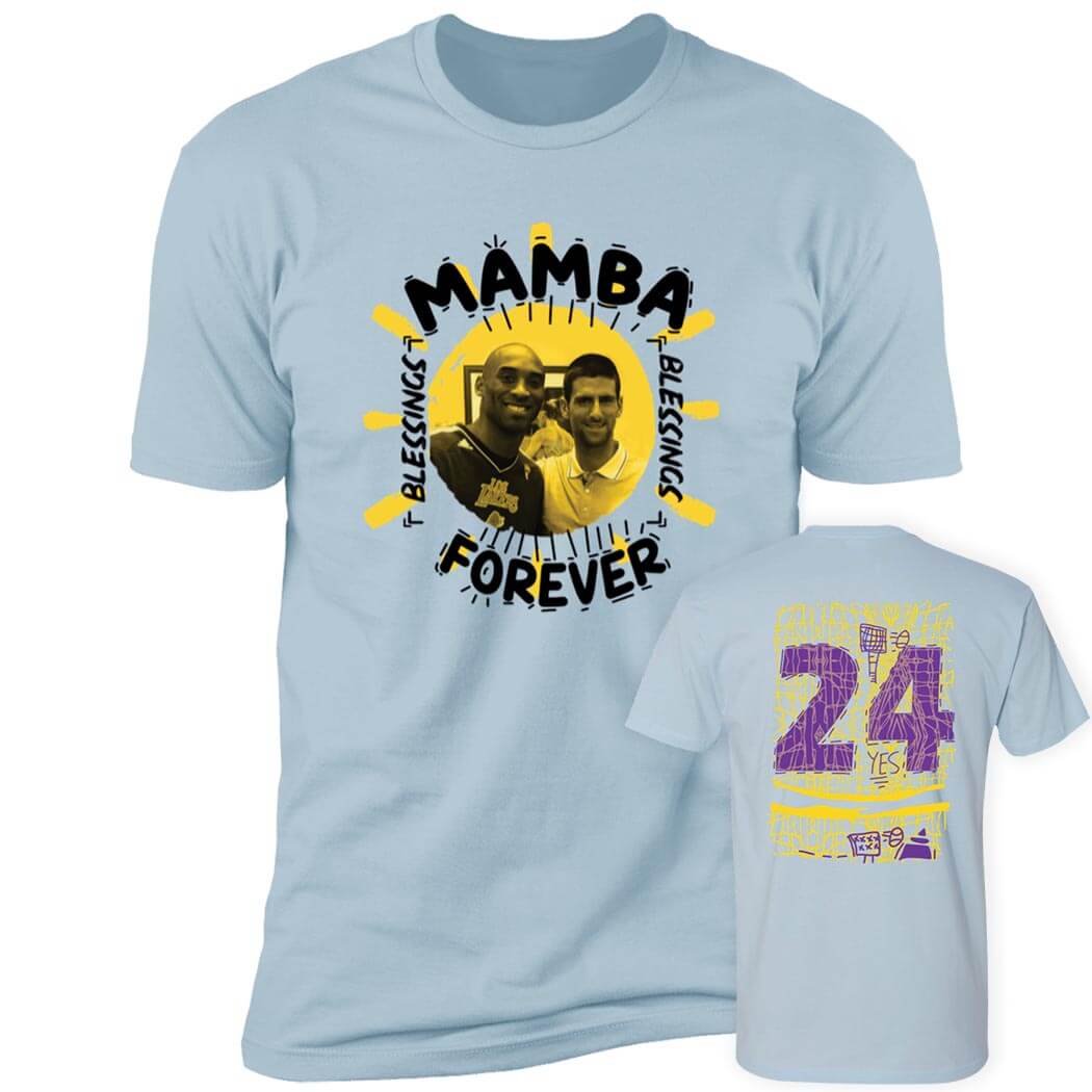 [Front+Back] Djokovic Mamba Forever Premium SS T-Shirt